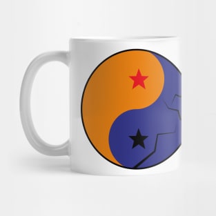 Ying Yang Dragon Ball Mug